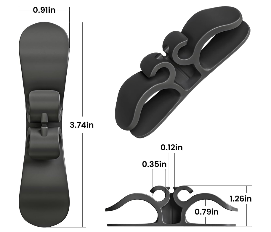Organizador de Cables 15 pzas + 3 de regalo y ENVIO GRATIS ¡OFERTA!